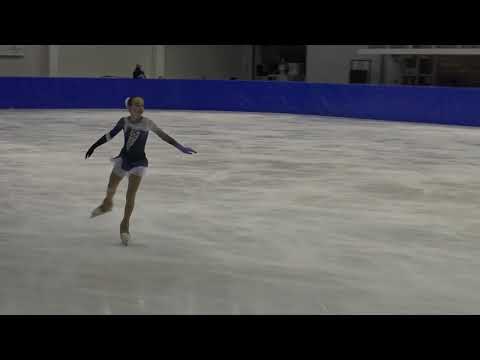 12. Santa Claus Cup 2018: Anastasia Voronina (RUS) - FS Intermediate Novice Girls Free Skating