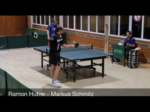 TTG Herren I - TTC Tuttlingen II: Huber - Schmitz