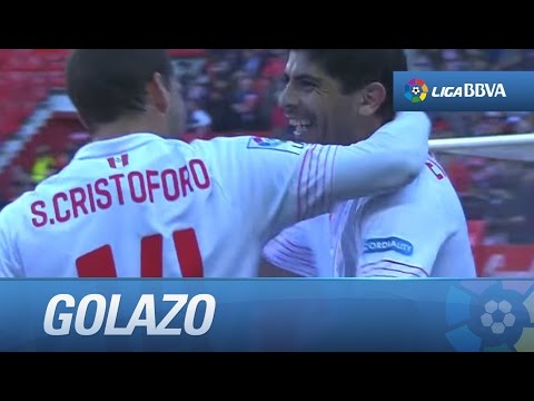 Golazo de Banega (1-0) Sevilla FC - UD Las Palmas