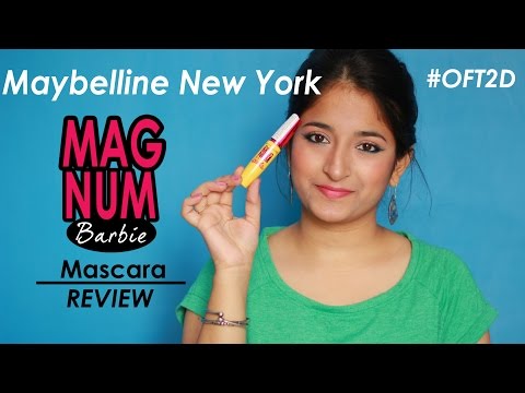 *New* Maybelline Magnum Barbie Mascara | Review #OFT2D
