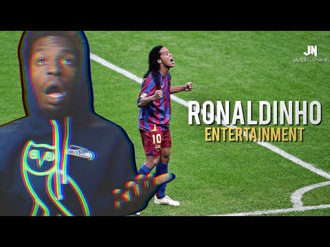 NBA FAN Reacts to Ronaldhino Footballs Greatest Entertainment Highlights