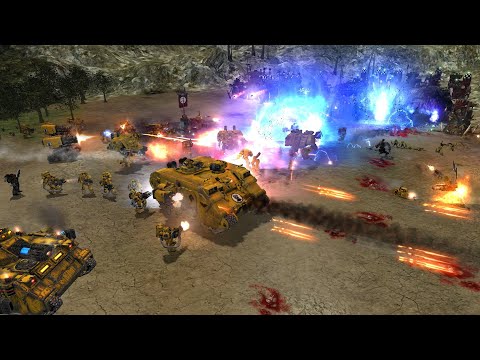 Unification Mod - Imperial Fists vs Orks - Warhammer 40K Dawn Of War Soulstorm