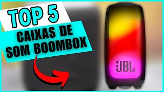 Top 5 Caixas de Som Boombox de 2025: Potência, Qualidade e Design para Seu Som