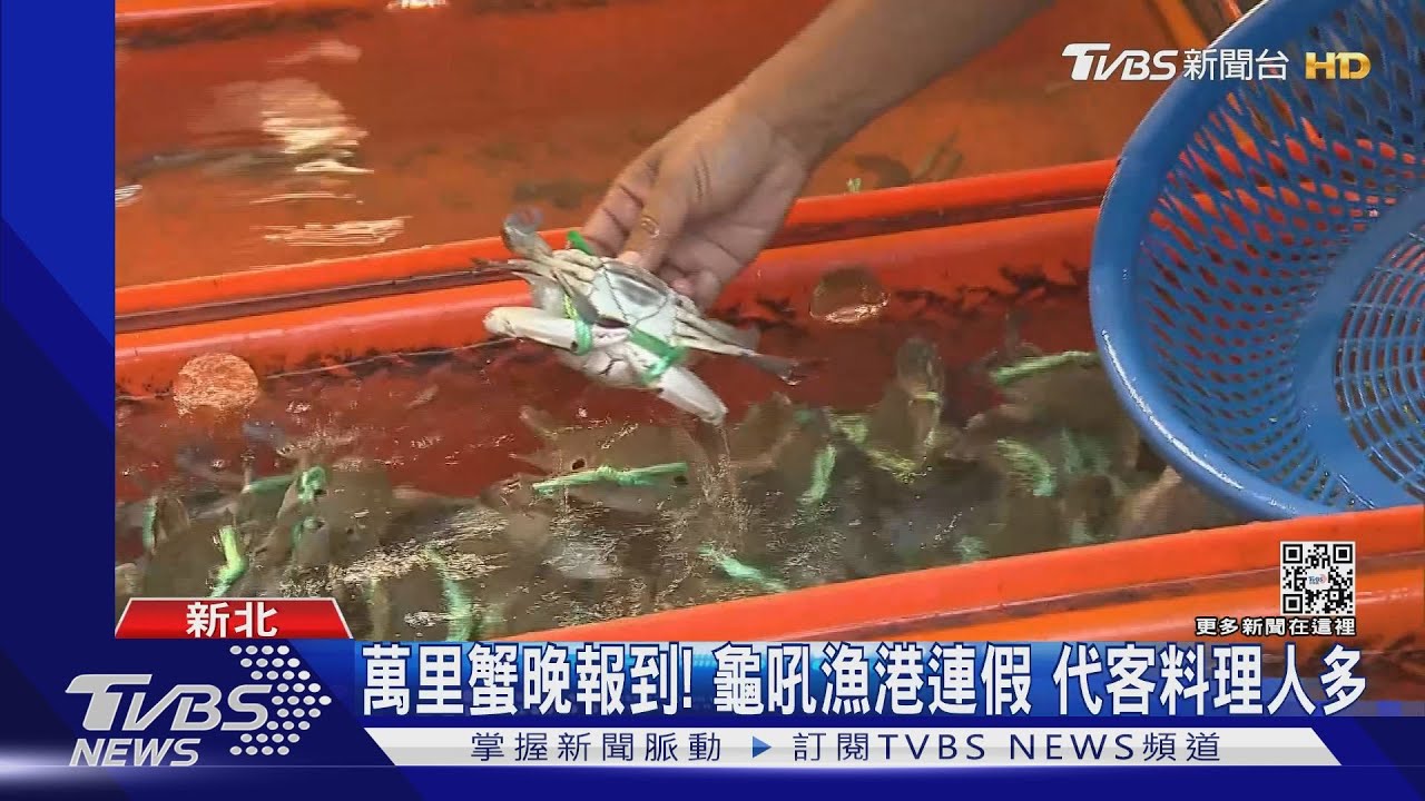 萬里蟹晚報到！　龜吼漁港連假代客料理人多