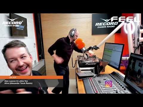 Alexander Turok @alexanderturok in guest Radio Record 🙌🙌🙌