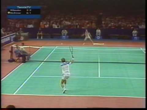 1984(Jan) Masters SF　McEnroe vs Wilander