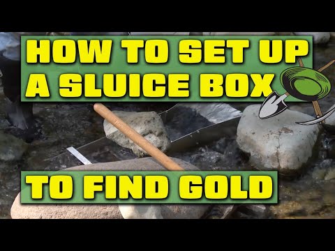 How To Use A Sluice Box To Find Gold