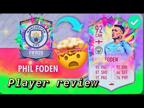 92 SUMMER HEAT PHIL FODEN SQUAD BUILDER CHALLENGE PLAYER REVIEW