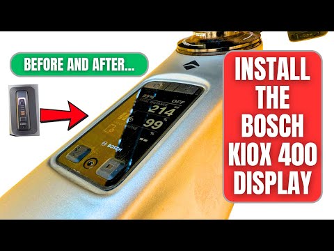 How to Install the Bosch Kiox 400c - Make your Bosch ebike shine with this best-in-class display.