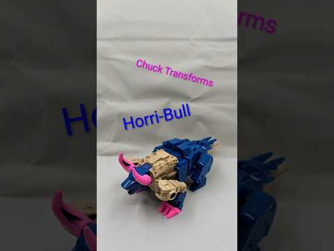 Chuck Transforms #transformers #ageoftheprimes #target #exclusive #headmasters #horribull #kreb