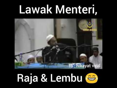 lawak ustaz azhar idrus....menteri,raja dan lembu