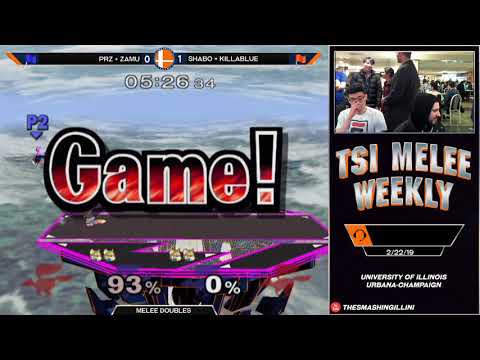[TSI Weekly] Shabo + Killablue (R) vs. PRZ + GHQ | Zamu (B) SSBM Doubles