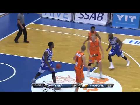 Highlights: BC Luleå vs. Norrköping Dolphins