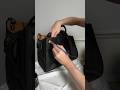 Dyeing my leather bag black — so easy! #leathercraft #leatherbag #diy #easydiy