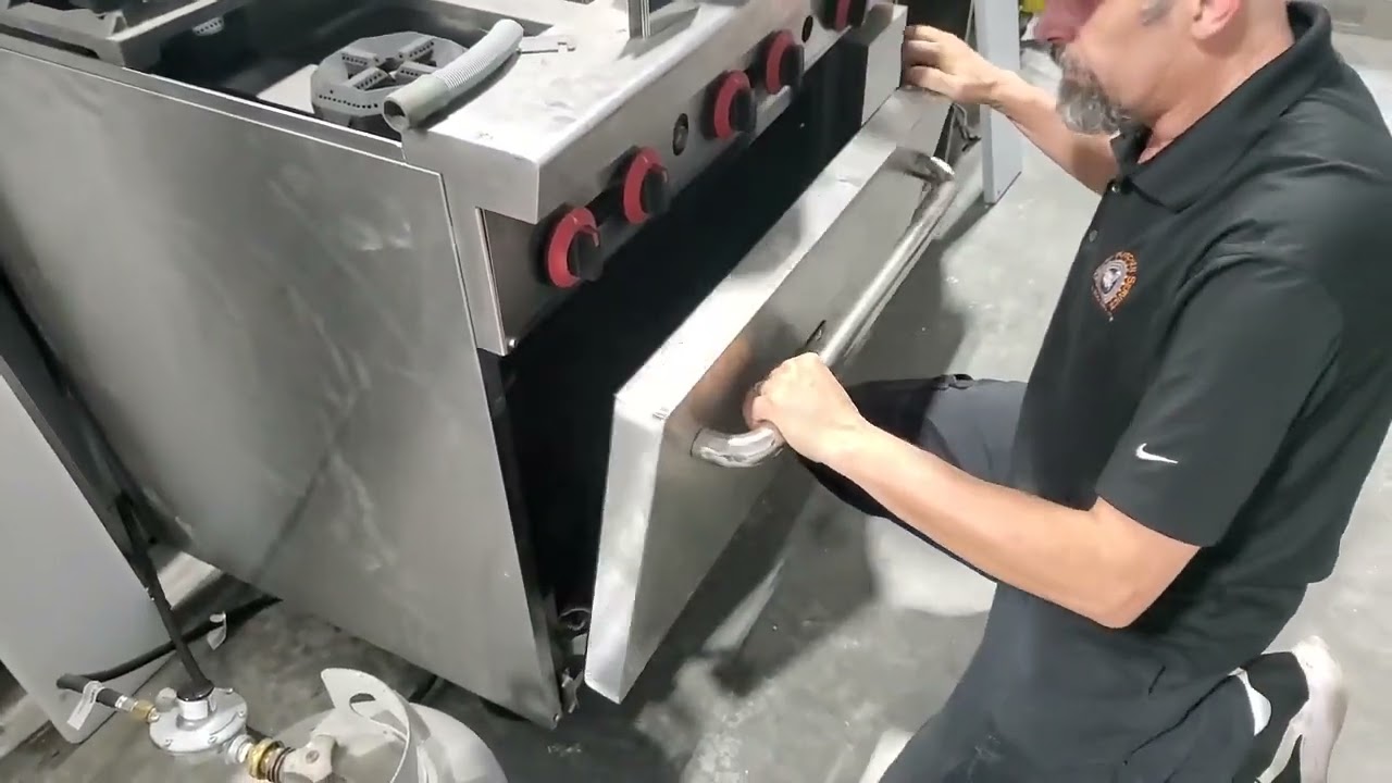 Atosa Oven Door Installation