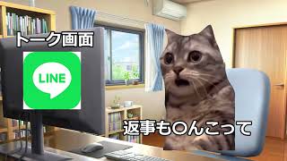 【猫ミーム】友人との思い出