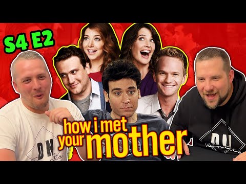 British Guys HILARIOUS How I Met Your Mother Reaction - S4 E2 (The Best Burger In New York)