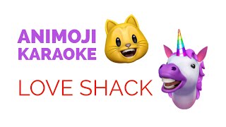 iPhone X Animoji Karaoke - Love Shack