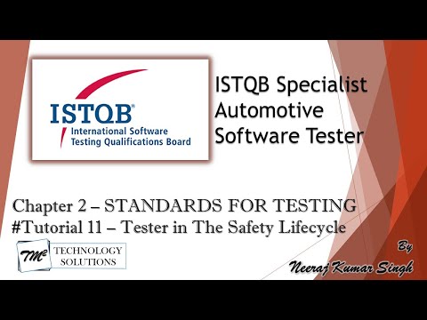 ISTQB Automotive Tester Introduction ISTQB Tutorials