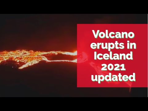 Volcano erupts in Iceland near capital following weeks of seismic activity