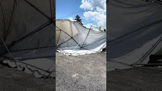 CRAZY wind storm comes out of nowhere, by the time I baled out I only caught the end