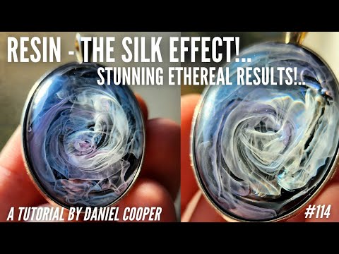 #114. Resin THE SILK EFFECT - STUNNING ETHEREAL Results! A Tutorial by Daniel Cooper