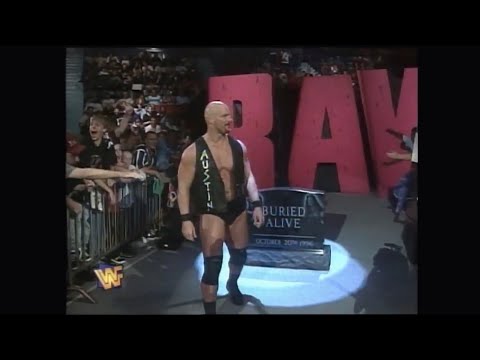 Stone Cold Steve Austin V Jake The Snake Roberts WWE Raw 9-30-1996