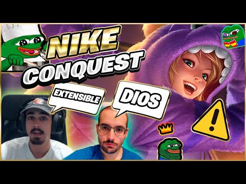 NIKE, SORPRESITA ⭐ | Julio | Smite Ranked Conquest DuoQ Warchi 😜