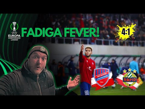 INSANE Atmosphere! Raków Częstochowa 4-1 Rapid Vienna | UEFA Conference League Vlog
