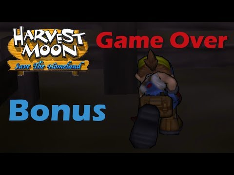 Harvest Moon: Save the Homeland - Bonus: Game Over