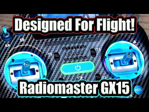 Radiomaster GX15 EdgeTX ExpressLRS Radio - A Radio For All Types Of Flying!