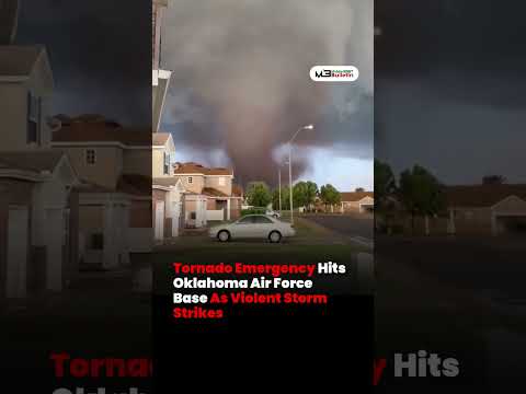 Tornado Emergency Strikes Oklahoma Air Force Base as Powerful Storm Hits