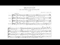 Wolfgang Amadeus Mozart - String Quartet No. 20, K. 499 [With score]