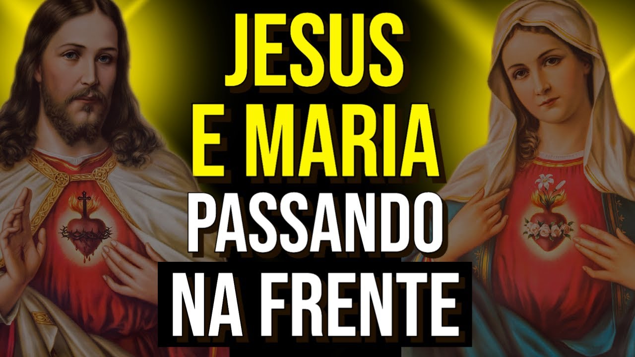 JESUS E MARIA PASSANDO NA FRENTE DOS SEUS PROBLEMAS | Oração para Ouvir Enquanto Dorme