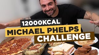 Desafio DIETA MICHAEL PHELPS 12.000KCAL+!!