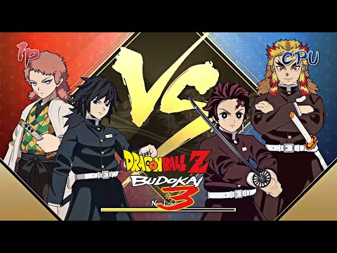 Giyu & Sabito Vs. Hinokami Tanjiro & Kyojuro - Budokai Hurricane Challengers Soundtrack (VERY HARD)