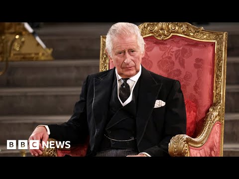 King Charles III addresses Parliament for first time - BBC News