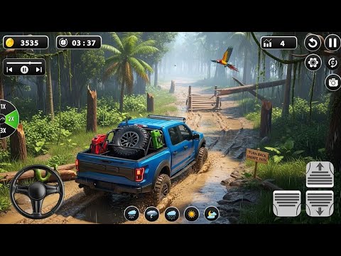 Extreme Jeep Offroad Driving Simulator - 4x4 Spintrials Jeep Driver 3D - Android Gameplay 