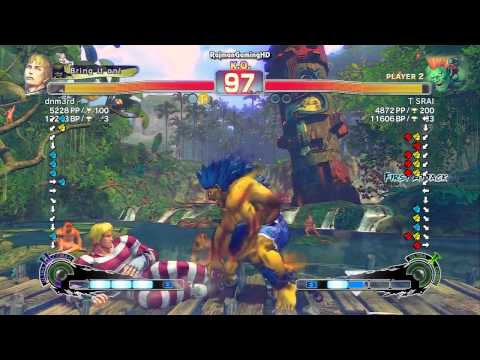 SSFIV AE: Sasaki (Cody) vs T SRAI (Blanka) TRUE-HD QUALITY