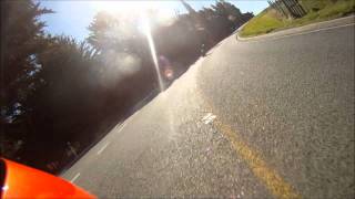 preview picture of video 'Akaroa, New Zealand motorcycle ride'
