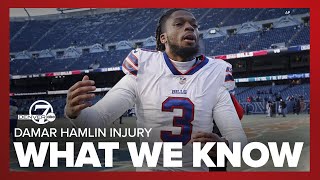 Damar Hamlin injury: What we know about Bills player's on-field collapse