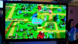 E3 2012: Nintendo Land - Animal Crossing Mini Game Sweet Day Screen Footage