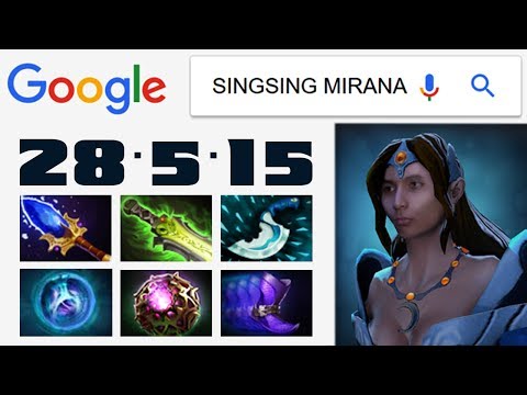 I GOOGLED SINGSING MIRANA ◄ SingSing Dota 2 Highlights