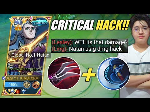 WHEN GLOBAL NATAN ABUSE TOO MUCH CRITICAL BUILD!!! (must try!)🔥