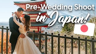 Our Pre-wedding Shoot in Japan! 👰🏻🤵🏻