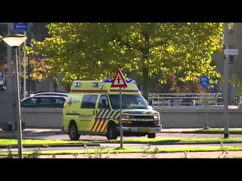Spoedoverplaatsing Ruwaard van Putten ziekenhuis SEH Spijkenisse ambulance: 17-167 Heen en terug