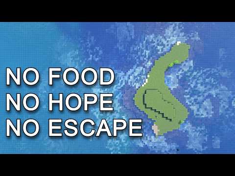 100 Days on a Deserted Island in Hardcore Minecraft