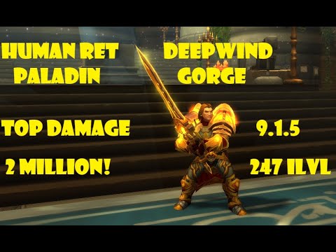 Human Ret Paladin PVP BG 9.1.5 - Top Damage 2 Million!