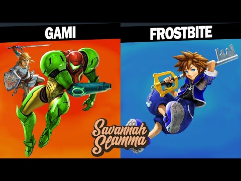 Savannah Slamma 75 ROUND 1 - Gami (Samus) Vs. Frostbite (Sora) SSBU Tournament