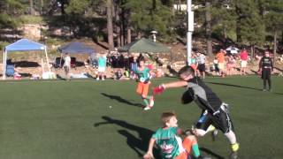 Michael Masunas 9-10 yr football Highlights